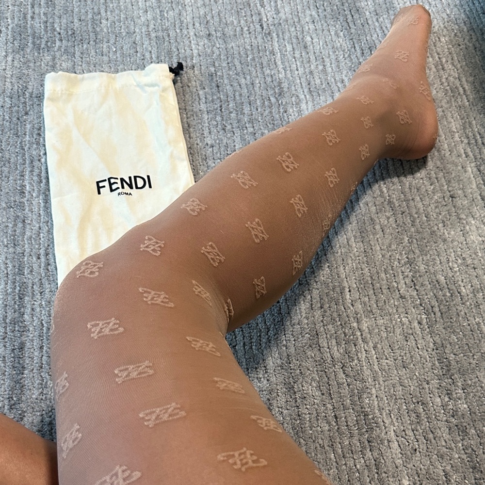 Fendi Tan Sheer tight winter